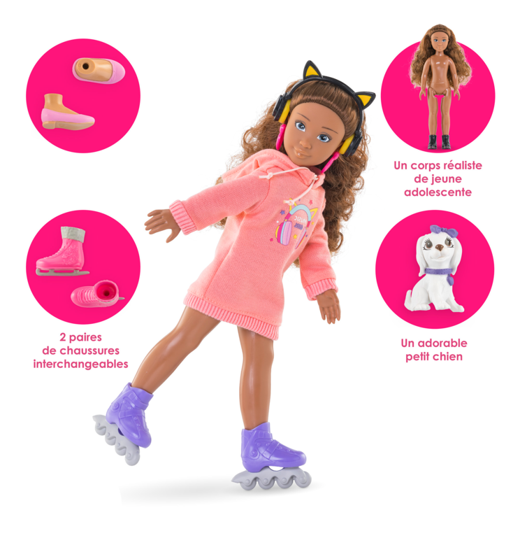 Coffret Poupée Corolle Girls Melody Music et Mode