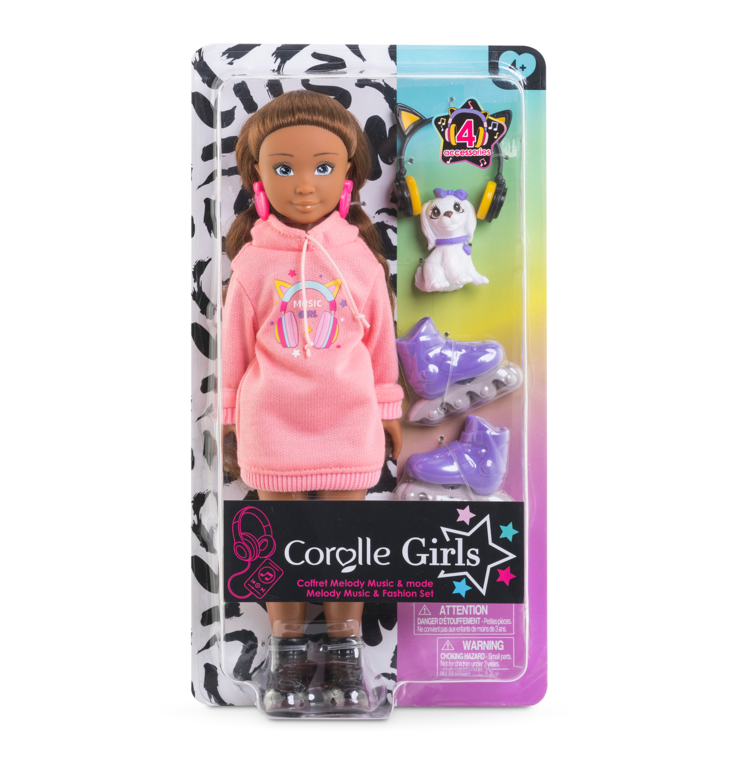 Coffret Poupée Corolle Girls Melody Music et Mode