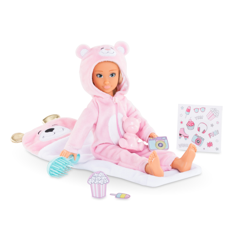 Coffret Poupée Corolle Girls Valentine Pyjama Party