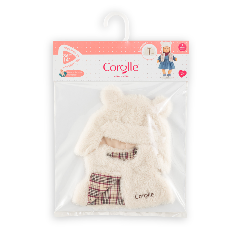 Ensemble Hiver Petit Explorateur pour poupon 36 cm