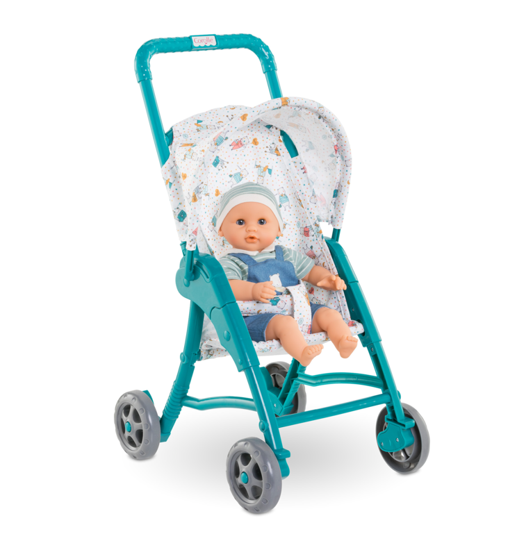 Poussette Oursons pour poupon 30 cm