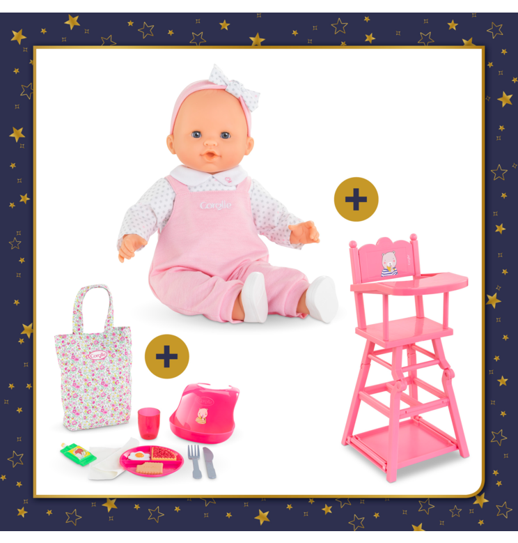 Mon Grand Poupon Lise à table