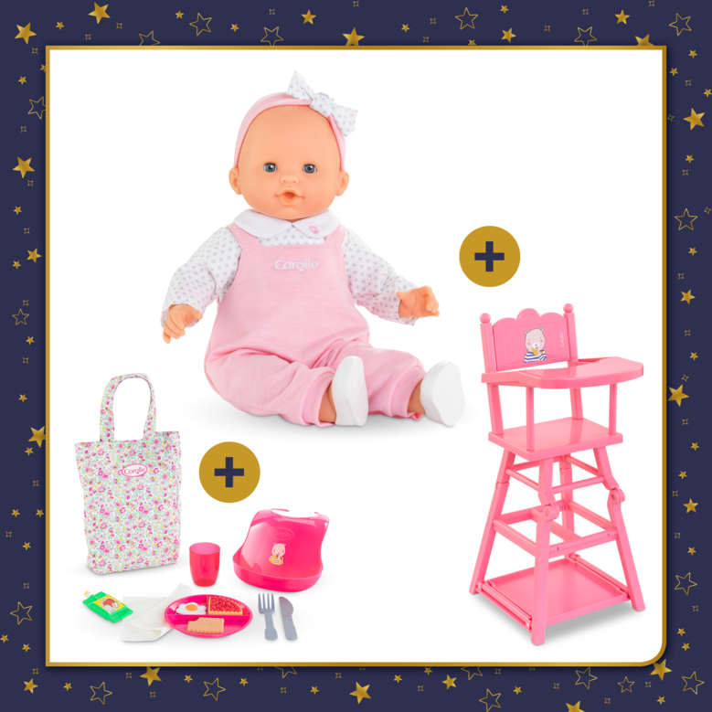 Mon Grand Poupon Lise à table