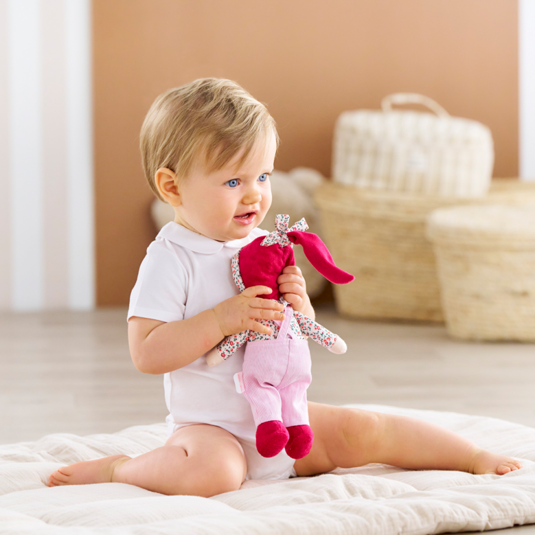 Doudou Miss Chic Rose Grenadine