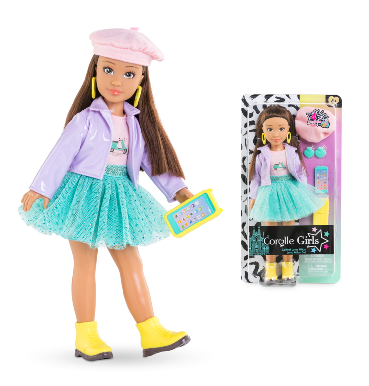 Coffret Poupée Corolle Girls Luna Fashion Week Milan