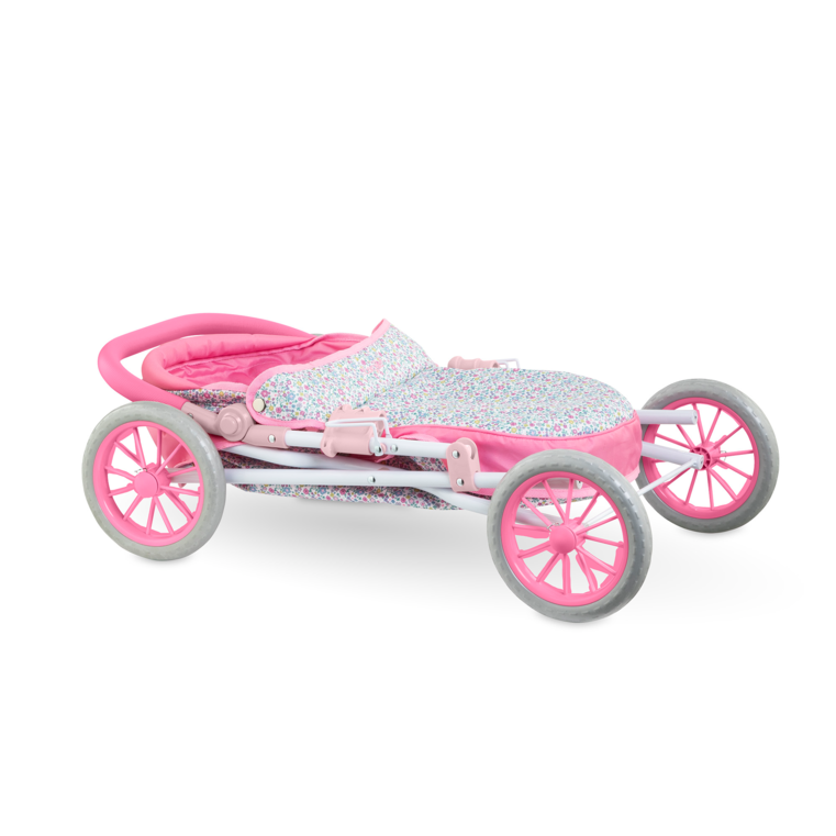 Landau Floral pour poupons 36 / 42 et 52 cm