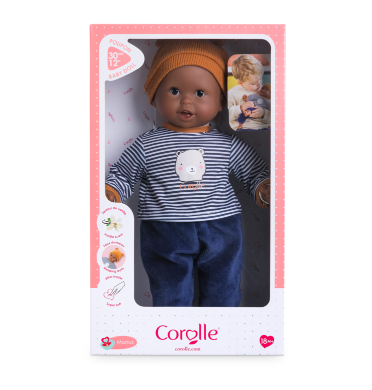 Poupon Bébé Calin Marius - Ourson