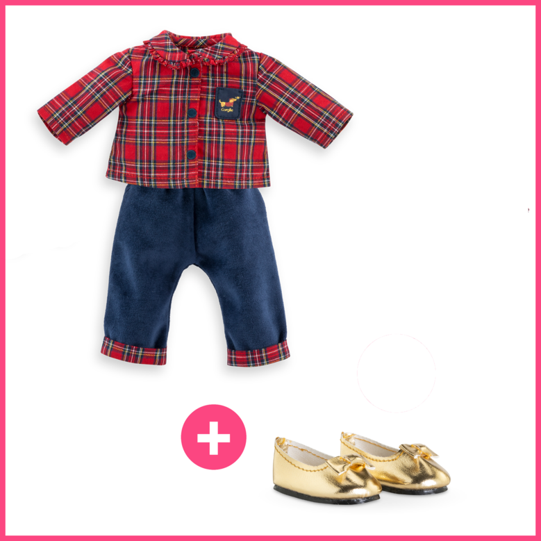 Look Homewear Corolle En Fêtes pour poupée ma Corolle