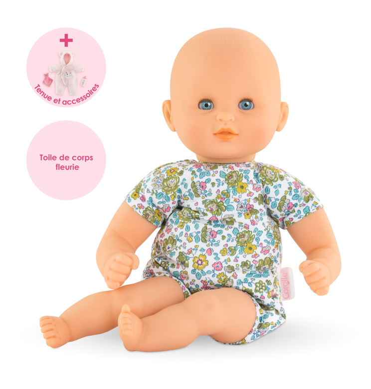 Poupon Bébé Calin Ourson d'Amour