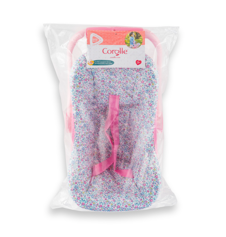 Porte-poupon floral pour poupon de 36 et 42 cm