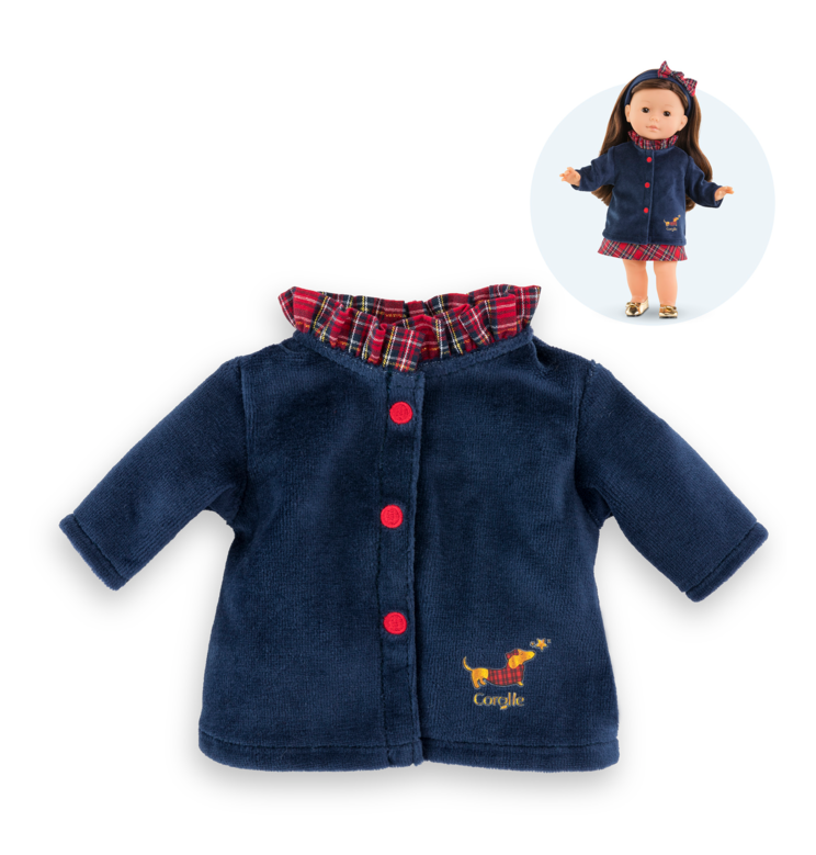 Manteau Corolle en Fêtes pour poupée ma Corolle