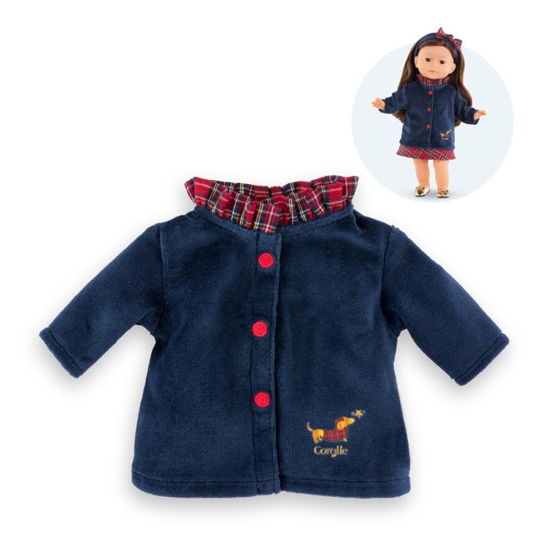 Manteau Corolle en Fêtes pour poupée ma Corolle