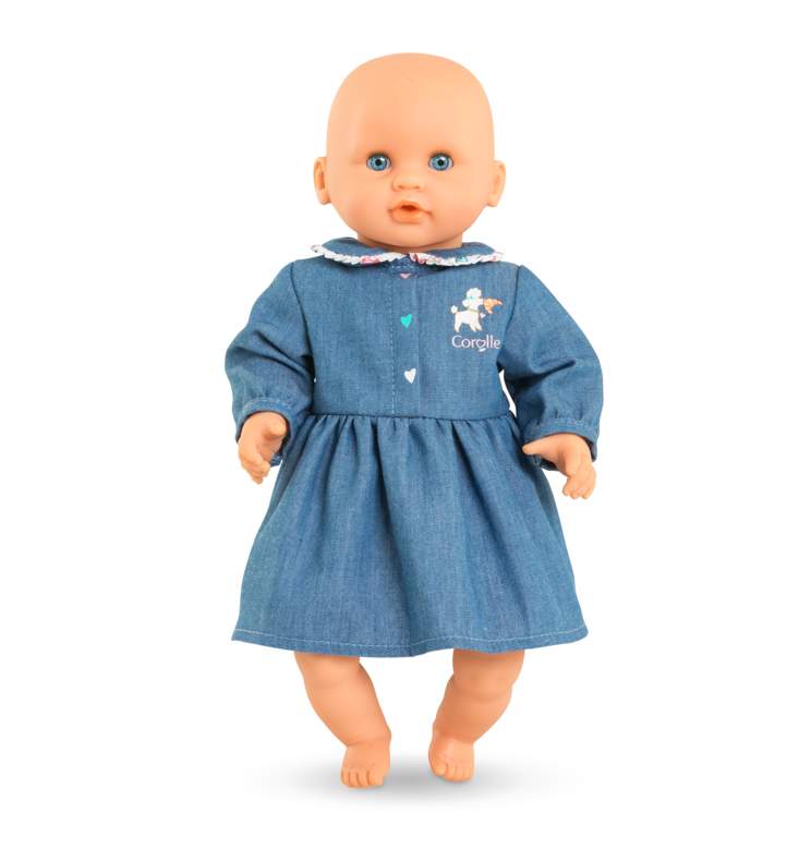 Robe Week-end à Paris pour poupon 30 cm