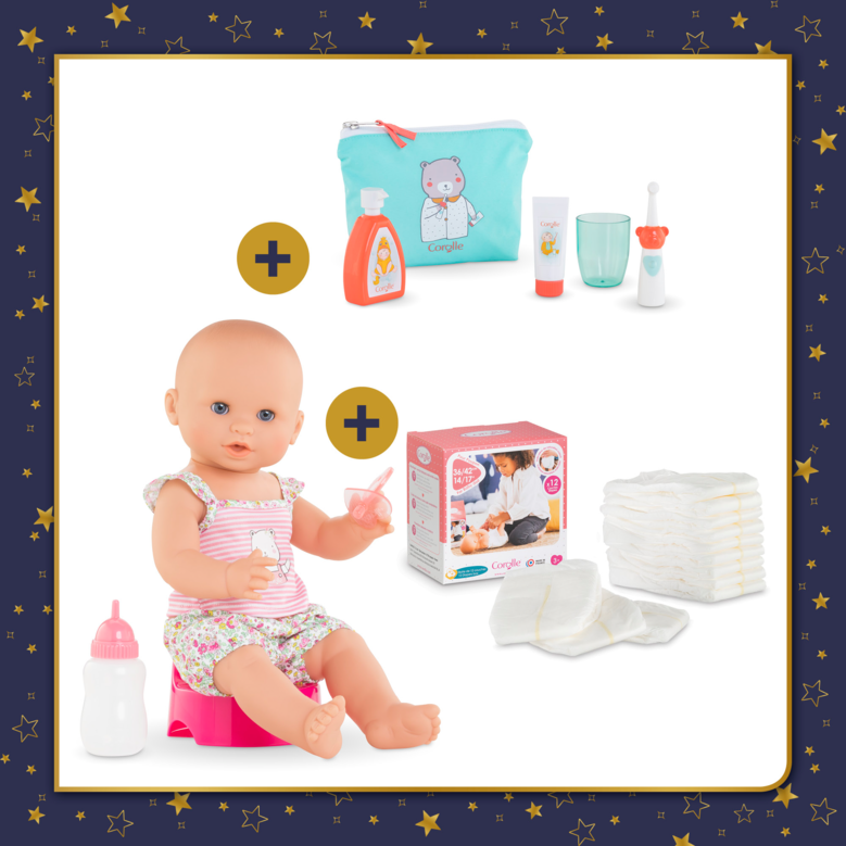 Mon Grand Poupon Emma se brosse les dents