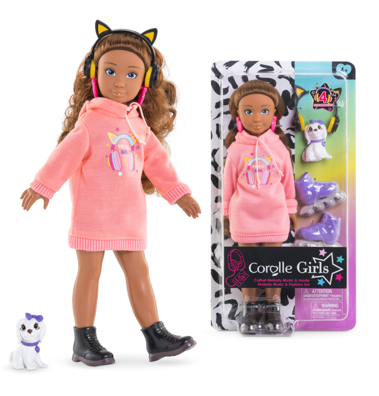 Coffret Poupée Corolle Girls Melody Music et Mode