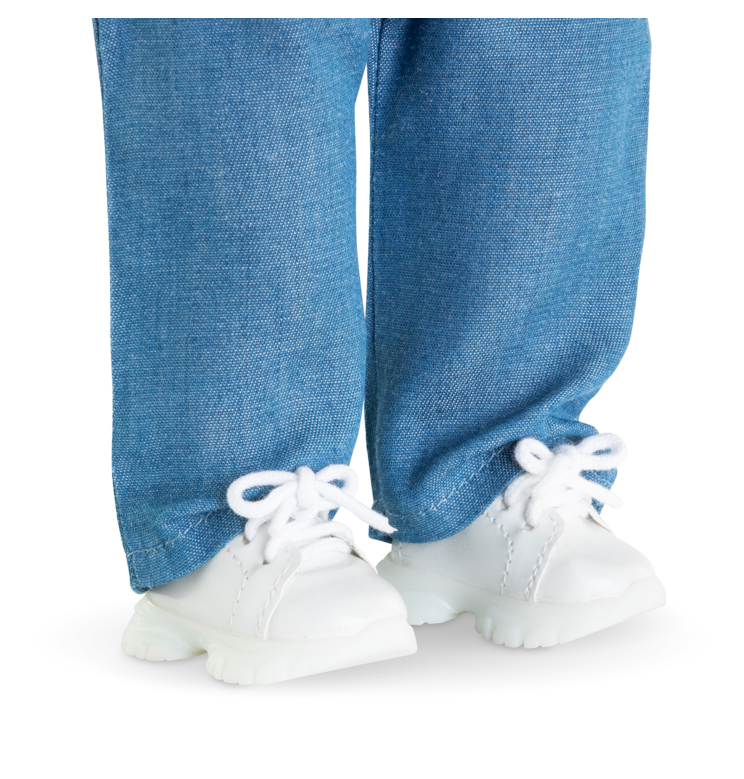 Baskets Blanches de Sport pour poupée ma Corolle