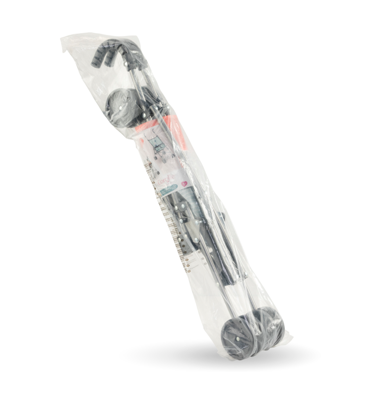 Lila Chérie se balade en Poussette Canne Sauge