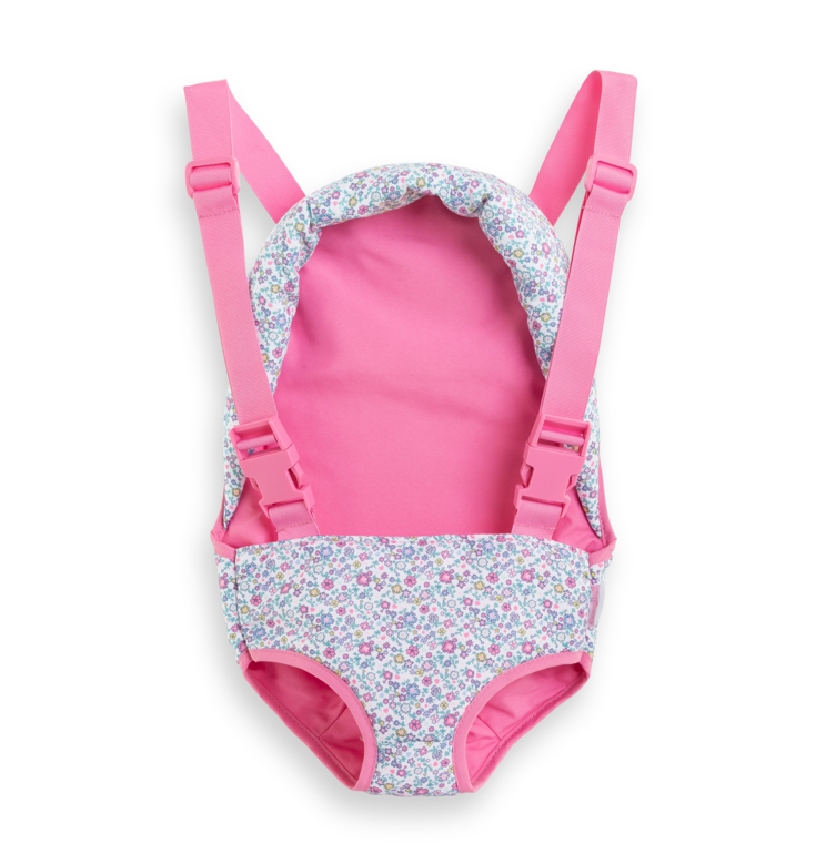 Porte-bébé Floral pour poupon 36 et 42 cm