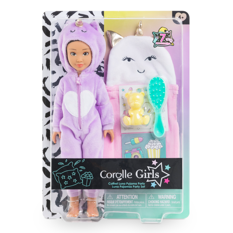 Coffret Poupée Corolle Girls Luna Pyjama Party