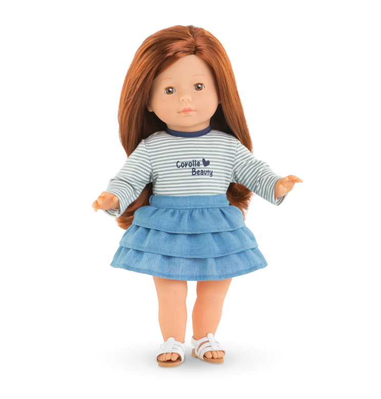 T-Shirt Rayé Manches Longues pour poupée ma Corolle