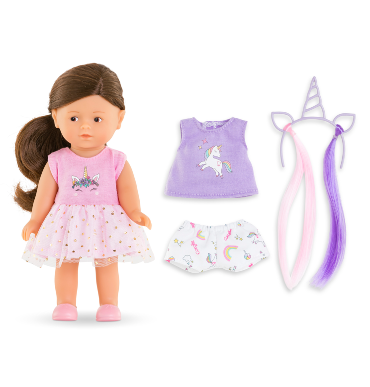 Coffret Poupée Mini Corolline Romy Licorne