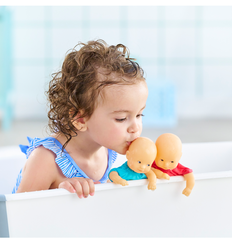 Poupon Mini Bain Rose