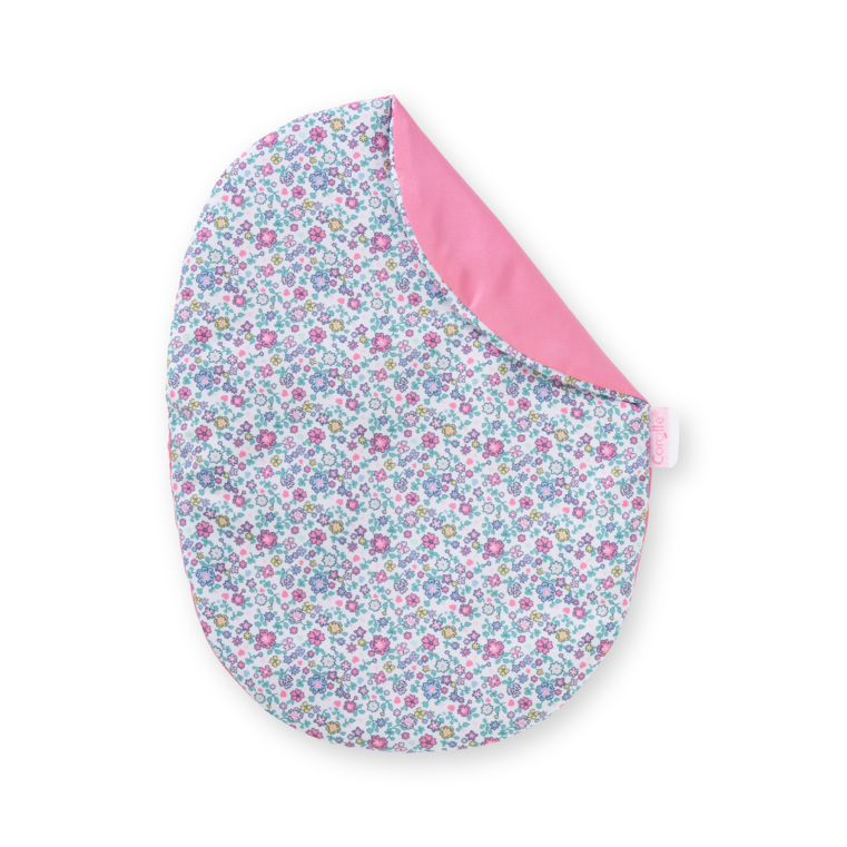 Couffin Floral pour poupon 30 cm