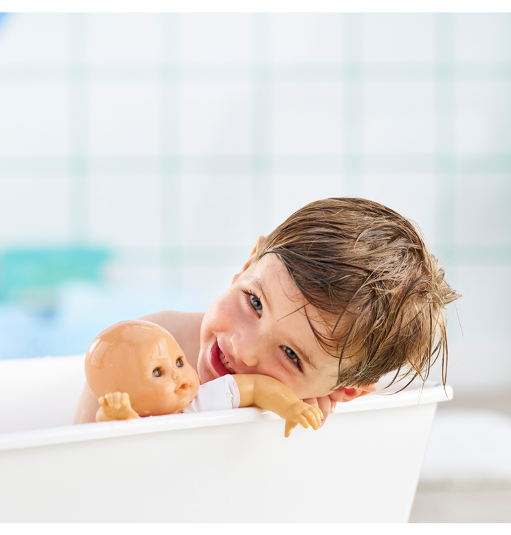 Poupon Bébé Bain Coralie - Bloomer