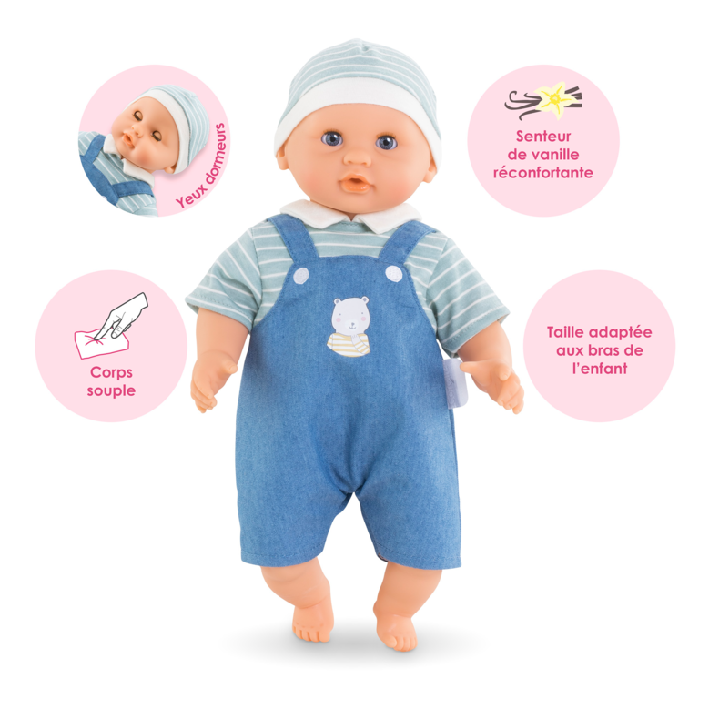 Poupon Bébé Calin Maël