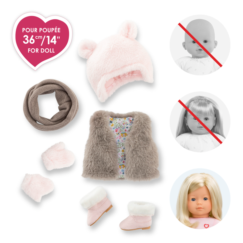 Coffret Hiver et Accessoires pour poupée ma Corolle