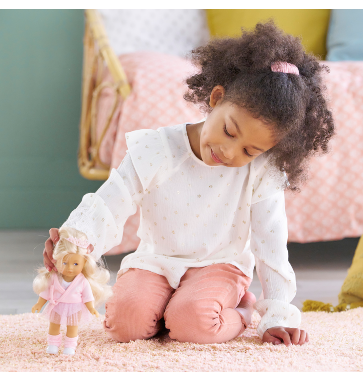 Coffret Poupée Mini Corolline Rosy Ballerine
