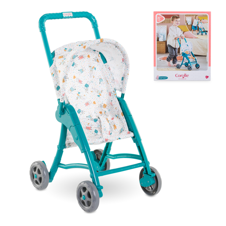 Poussette Oursons pour poupon 30 cm