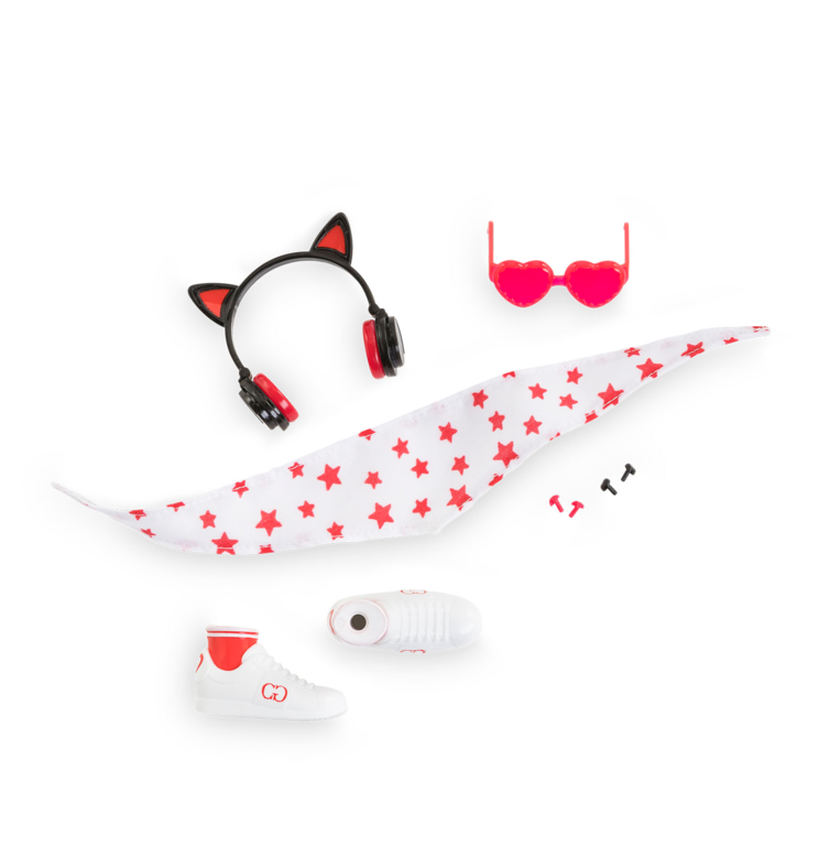 Ensemble Accessoires Musique et Mode pour poupée Corolle Girls