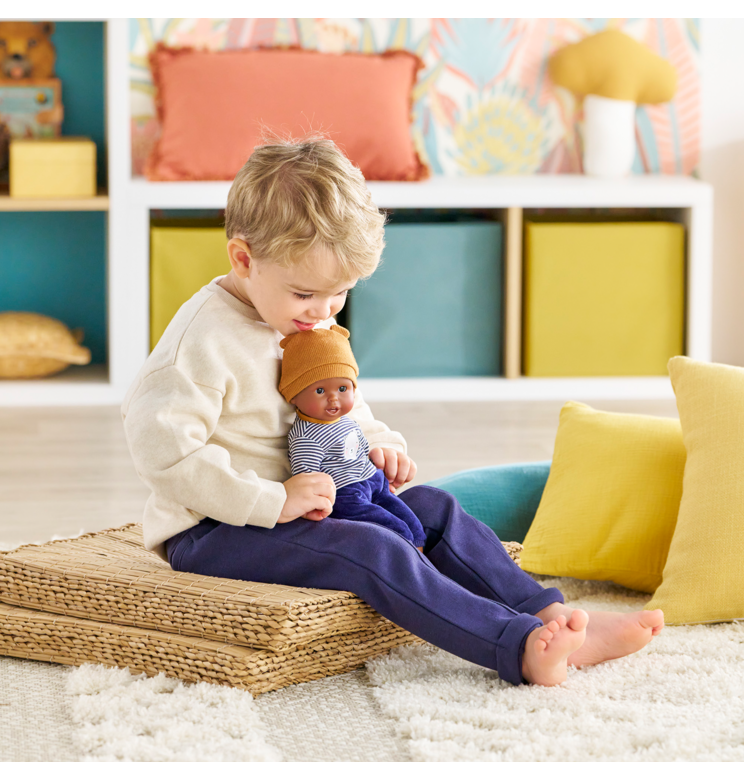 Poupon Bébé Calin Marius - Ourson