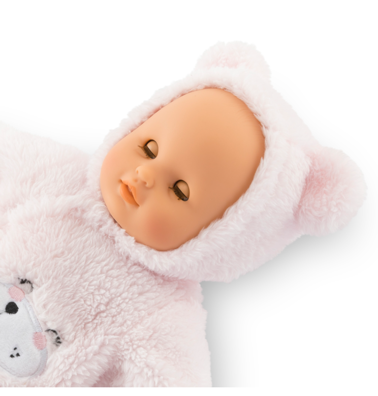 Poupon Bébé Calin Ourson d'Amour