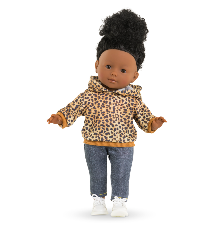 Sweat Léopard pour poupée ma Corolle