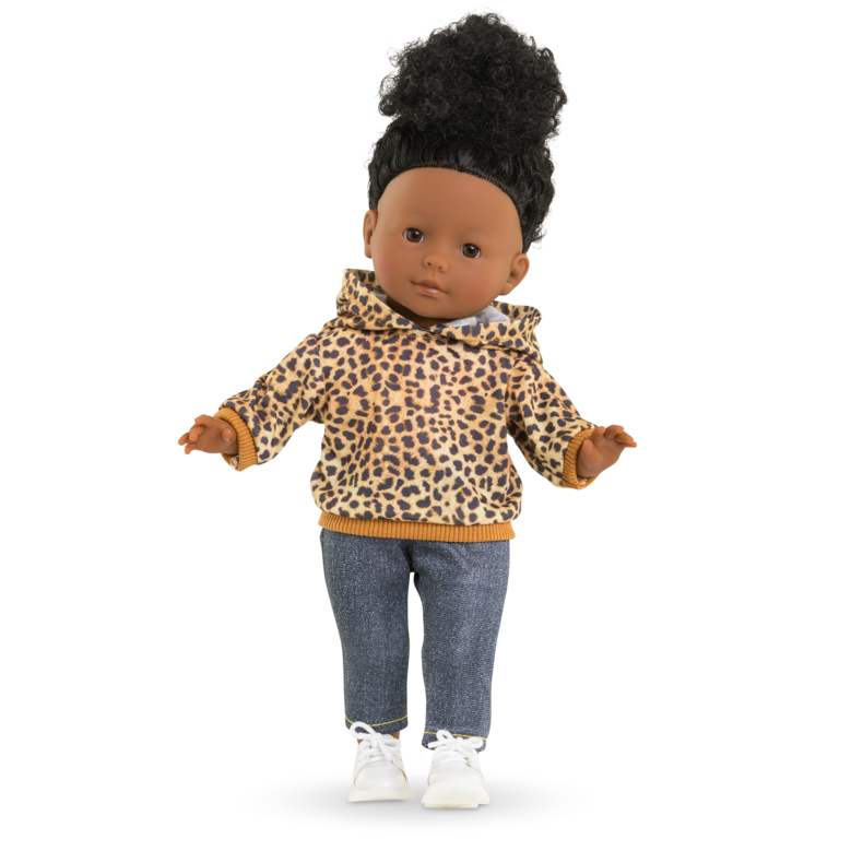 Sweat Léopard pour poupée ma Corolle