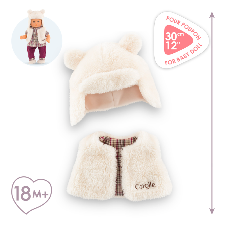 Ensemble Hiver Petit Explorateur pour poupon 30 cm