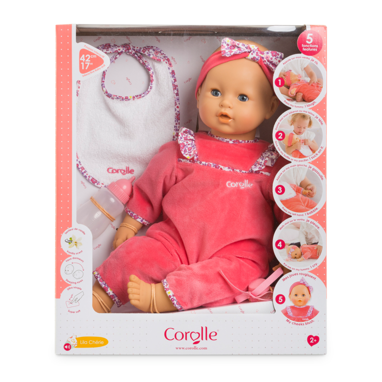 Lila Chérie se balade en Poussette Canne Rose