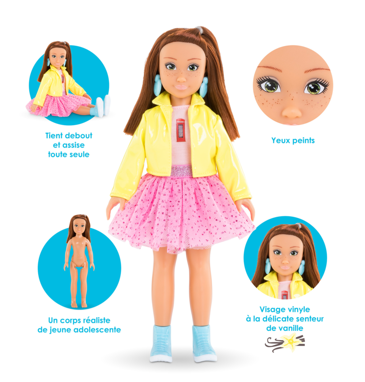 Coffret Poupée Corolle Girls Zoé  Fashion Week Londres