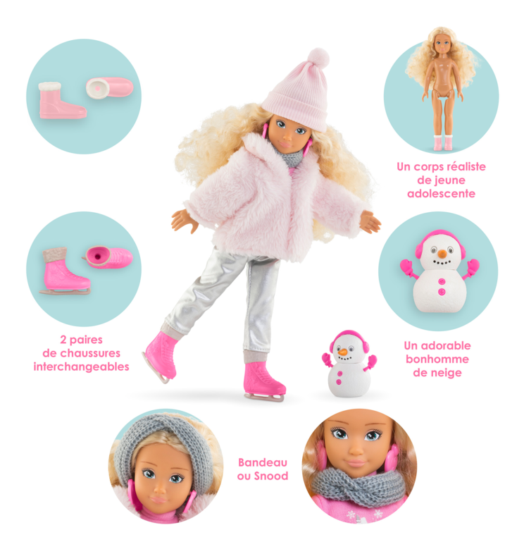Coffret Poupée Corolle Girls Valentine à la Montagne