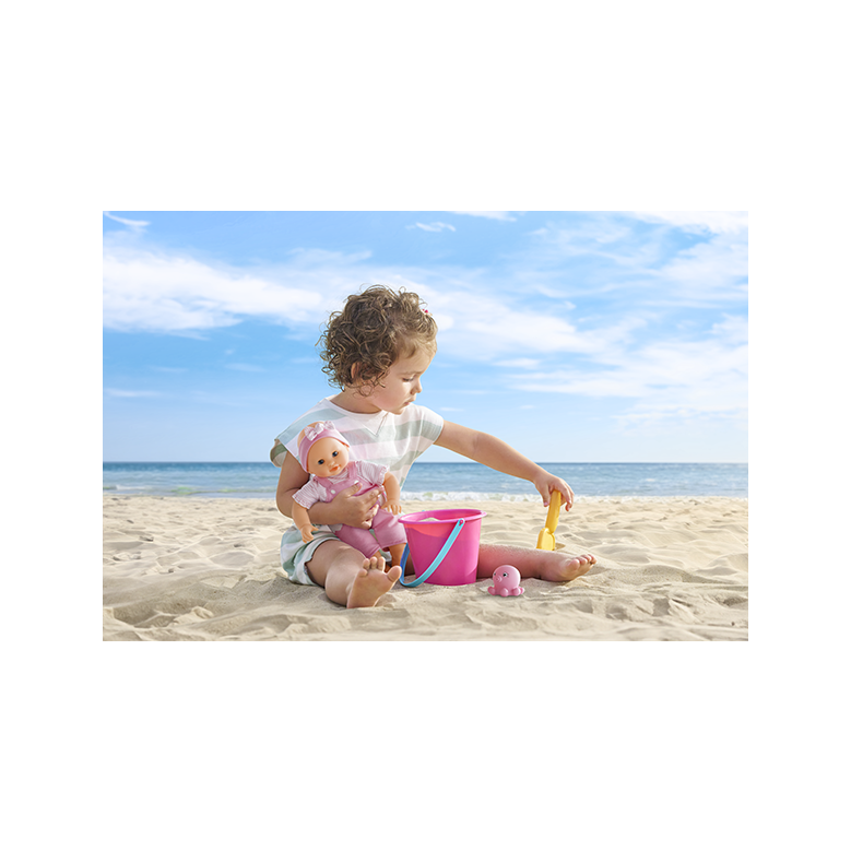 Poupon Bébé Bain Océane - Coquillages