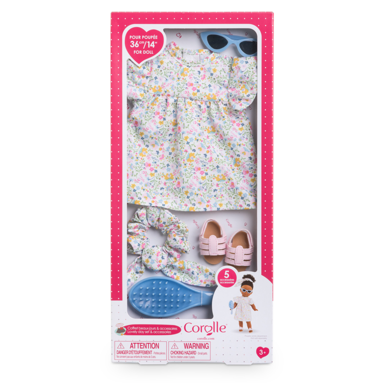 Coffret Beaux Jours et Accessoires pour poupée ma Corolle