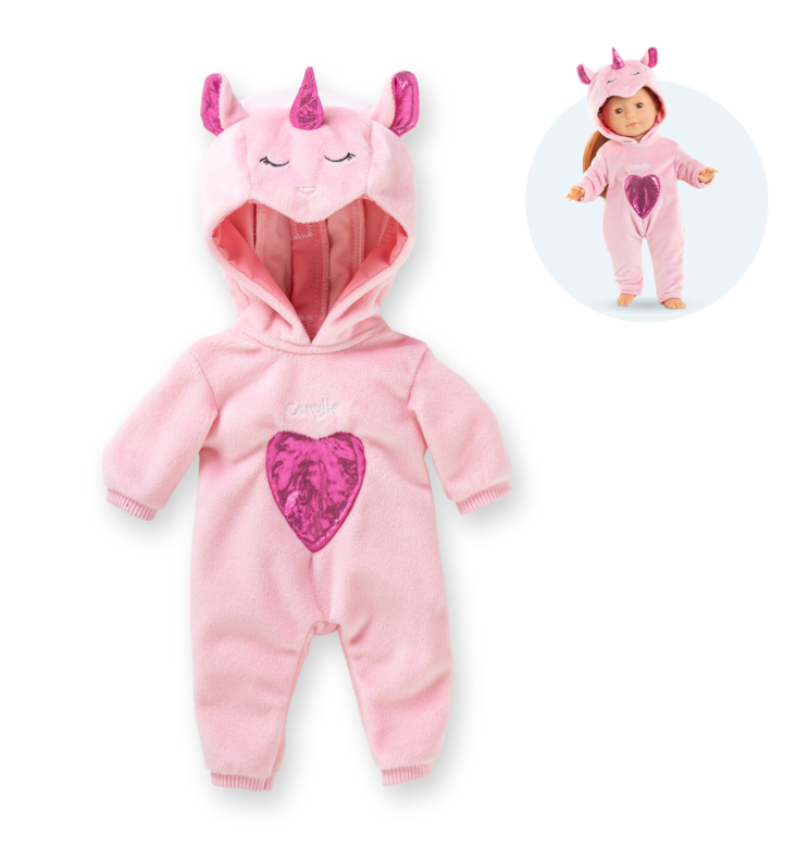 Pyjama Licorne Rose pour poupée ma Corolle