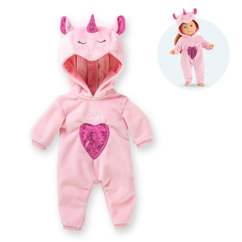Pyjama Licorne Rose pour poupée ma Corolle