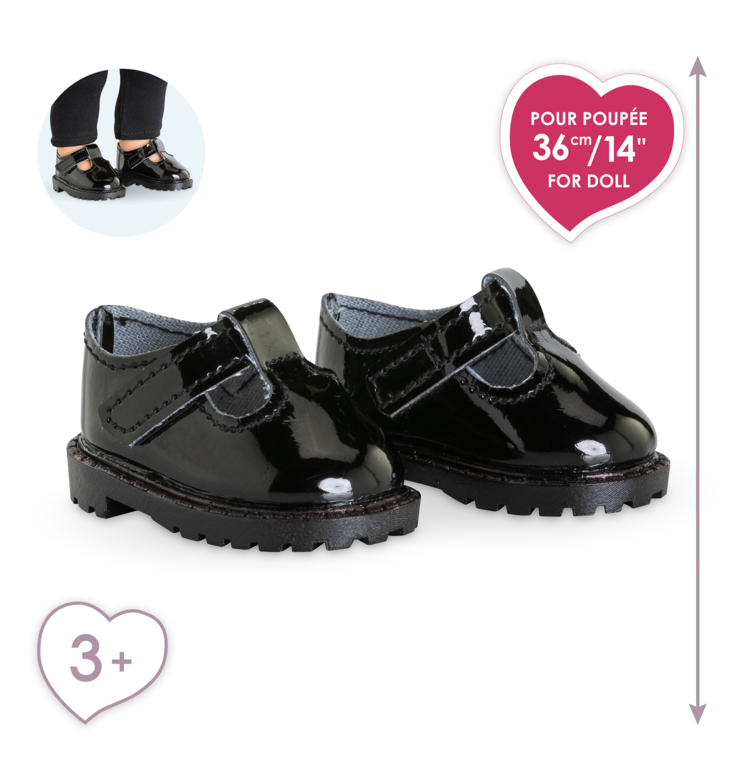 Babies vernies noires pour poupée ma Corolle