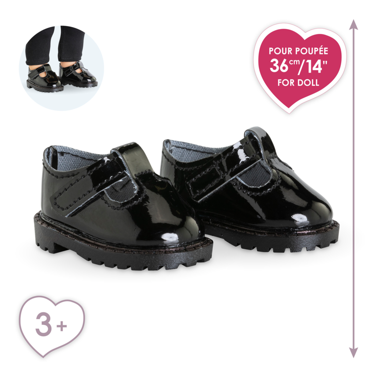 Babies vernies noires pour poupée ma Corolle