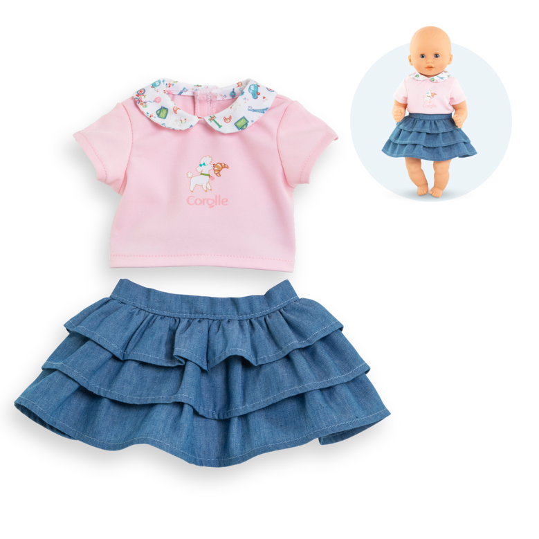 Dressing Week-end à Paris pour poupon 30 cm