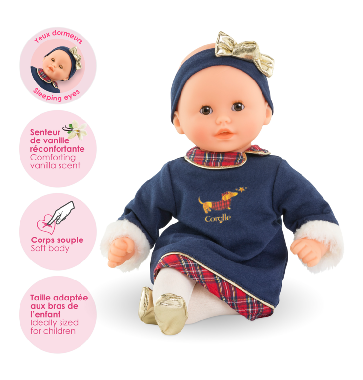 Mon Bébé Calin Margaux Corolle en Fêtes et Valise Docteur