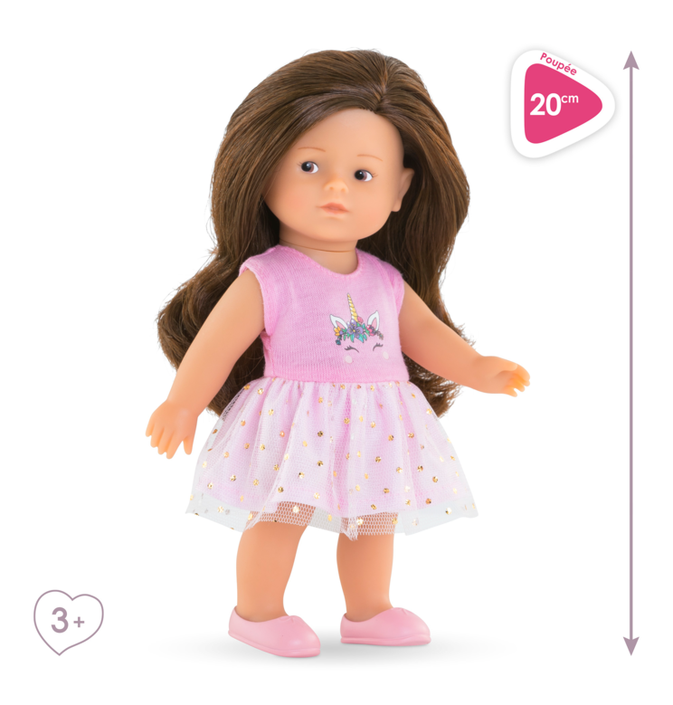 Coffret Poupée Mini Corolline Romy Licorne